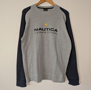 Vintage Y2K Nautica Competition Raglan T-shirt